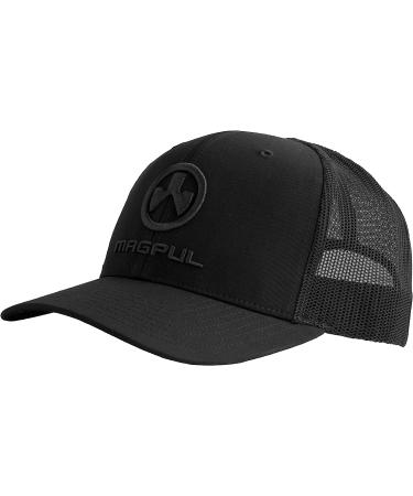 Magpul Trucker Hat Snap Back Baseball Cap - Covert Black - One Size Fits Most - Buy Online on GoSupps.com