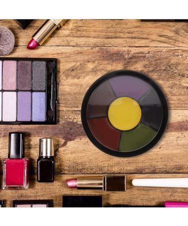 Lurrose Halloween Color Fake Wound Oil Face Palette | Skull & Rainbow Makeup Art | Child-Friendly Face Paint Set - Buy Online on GoSupps.com