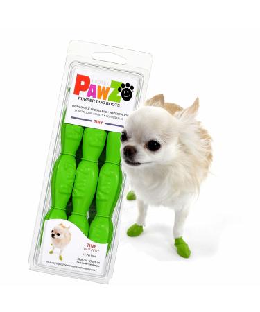 PAWZ PAWC-Tiny dog boots 12 pieces (1 pack)