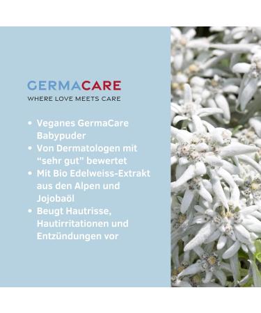 GERMACARE Baby Powder 100g - Deeply protects baby's delicate skin and prevents skin cracks and inflammation with premium ingredients such as - Buy Online on GoSupps.com