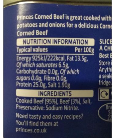 Princes Corned Beef 200g x 12 - Buy Bulk Pack Online | [Your Company Name] - Buy Online on GoSupps.com