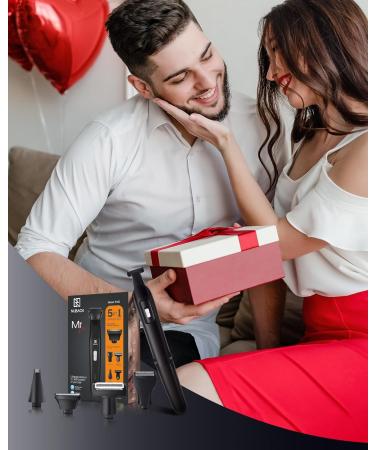 NUBACK 5-in-1 Back Shaver for Men | Electric Body Hair Trimmer with Long Handle | Rechargeable & Travel-Friendly Self-Service Shaver - Buy Online on GoSupps.com