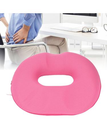 Donut Pillow Cushion Memory Foam Donut Pillow Hemmoroid Cushion Strong Support for Postpartum for Daily Use (Rose Red 3U Women) - Buy Online on GoSupps.com