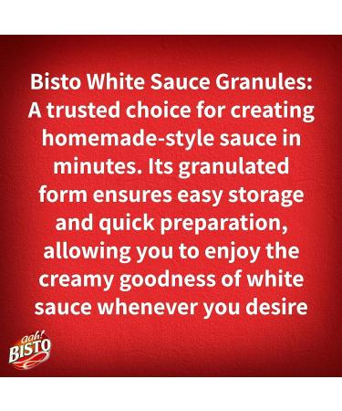 Sauce Mix Bundle which Contains Bisto White Sauce Mix 185g - Pack of 3 with Grocery List Card - Buy Online on GoSupps.com