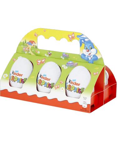 Kinder Kinder surprise boy - Box of 6 eggs 120g - Buy Online on GoSupps.com