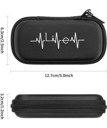 AliveCor Kardia Mobile Heart Monitor EKG 6-Lead Travel Case - Black - Buy Online on GoSupps.com