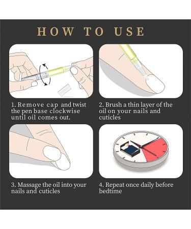 Cuticle Oil Pen with Vitamin E - Professional Manicure & Pedicure Set Accessory - Buy Online on GoSupps.com