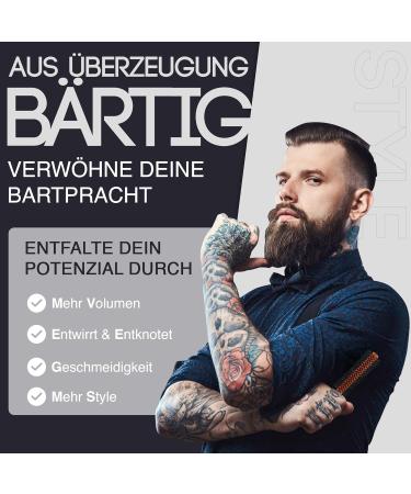 Beary Bro I Bart Round Brush - Best Beard & Hair Brush for Men | 25mm F hn Brush for Short to Medium Hair - Buy Online on GoSupps.com