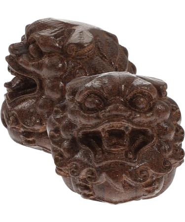 Partykindom 8 STK Wenwan Wood Carvings - Zen Garden Decor & Agarwood Desk Accessories | International Shipping - Buy Online on GoSupps.com