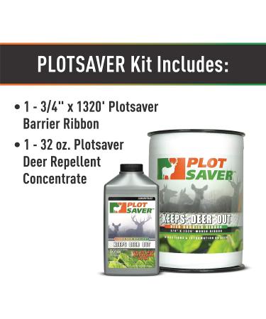 PlotSaver PS-KIT Deer Repellent System - Protect Your Perimeter from Deer - Buy Online on GoSupps.com