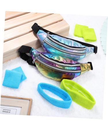 DEARMAMY Outdoor Waist Bag Waist Belt Bag 4 Pcs Pack Bag Coin Purse Womens Fanny Waist Belt Oxford Cloth Running Miss Waist Bag Chest Bag mediumx2pcs As Shownx2pcs - Buy Online on GoSupps.com