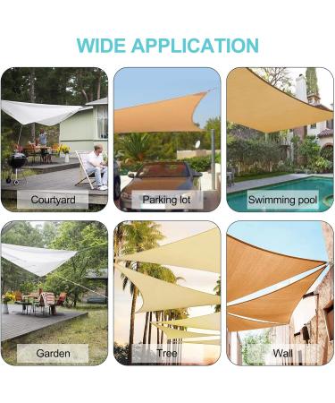 Homper M6 Sun Sail Fastening Kit | Stainless Steel Accessories for Square & Triangular Sun Sails - 12-Piece Set with 16 Screws - Buy Online on GoSupps.com