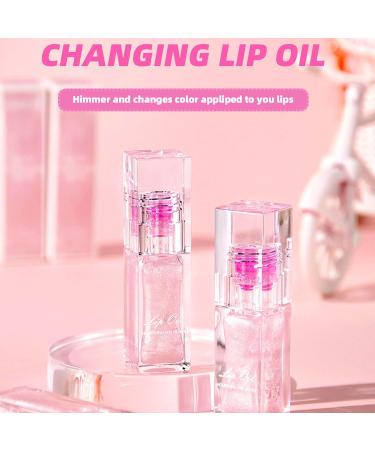 Shimmery Temperature Changing Lip Oil | Hydrating Plumping Lip Glow | Luxurious Non-Sticky Shine - Buy Online on GoSupps.com