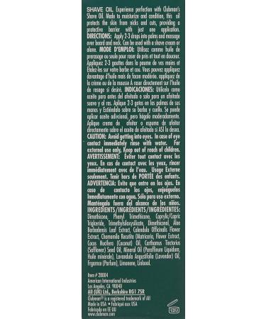 Clubman Shave Oil 1 fl oz - Premium Men's Grooming Essentials - Buy Online on GoSupps.com