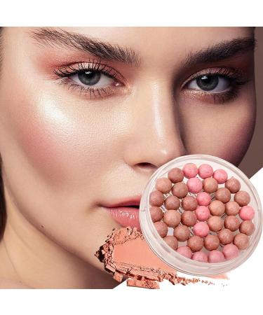  Fmzrbnih Cheek Blush - High Pigment Makeup Defumable Colorful Powder Long Lasting Smooth Beauty Formula | Modular Face Cosmetics for Women Girls Adults Friends Family  - Buy Online on GoSupps.com