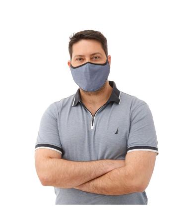 Pro Reusable Face Mask | Patented Breathable Fabric | 3 Layer Unisex Washable Cloth Mask with Anti Fogging Nose Wire & Adjustable Ear Straps | International Shipping Available - Buy Online on GoSupps.com