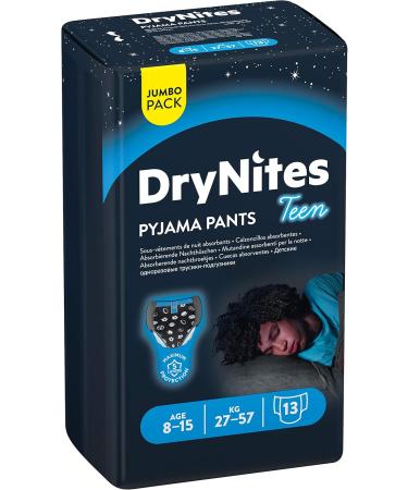 Huggies DryNites Night Pants for Boys 8-15 Years - Monthly Pack of 26 Ultra-Absorbent Comfortable & Secure - International Shipping Available - Buy Online on GoSupps.com