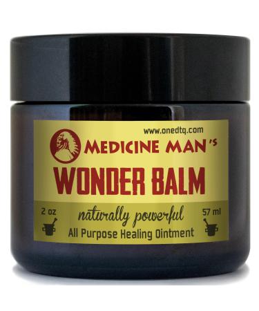 Medicine Man s Wonder Balm - All Purpose Ointment 2 oz - Organic and Natural Formula for All Types of Skin