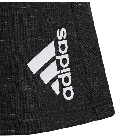 Buy adidas Girls Shorts G Bos 1/4 in Black Melange/White - Stylish & Comfortable Athletic Wear - Buy Online on GoSupps.com
