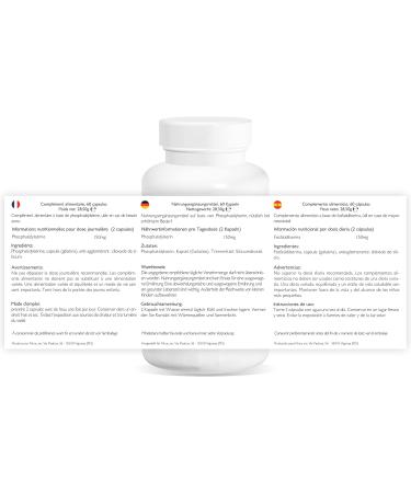 PS+ PHOSPHATIDYLSERIN Line (60 capsules) excellent for those who are unable to control their weight and suffer from abdominal bloating. - Buy Online on GoSupps.com