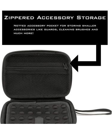 CASEMATIX Hair Clipper Guard Blade Holder Case - Fits 12 Metal Andis, Oster, Wahl, Babyliss Detachable Clippers - Blade Storage Case Only - Buy Online on GoSupps.com