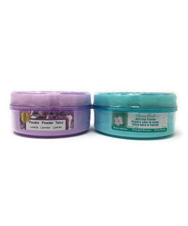 Belcam Bath Therapy Dusting Powder Bundle - Lavender and Tranquil Breeze (5 oz each) - Buy Online on GoSupps.com