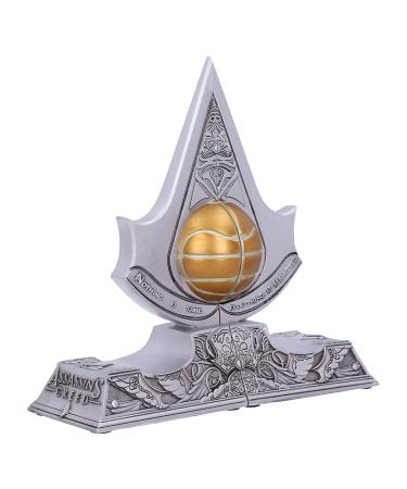 Nemesis Now Assassin's Creed Bookends Apple of Eden Resin Silver 18.5 cm B5349S0