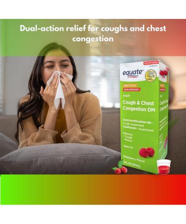 FUSION SHOP STORE Smart choices meaningful life! Chest Congestion Expectorant- Cough Relief Raspberry Flavor 8 fl oz (Pack of 1) - Buy Online on GoSupps.com