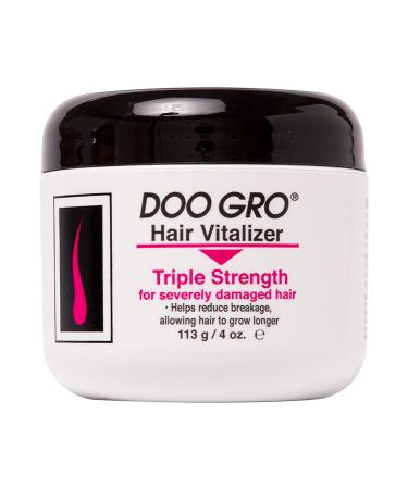 DOO GRO Hair Vitalizer Triple Strength for Severely Damaged Hair 4 oz (Pack of 2)
