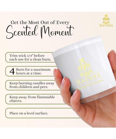 Luxury Scented Soy Candles | Eco-Friendly Aromatherapy & Relaxation | Handcrafted Fragrance Candles for Meditation - Buy Online on GoSupps.com