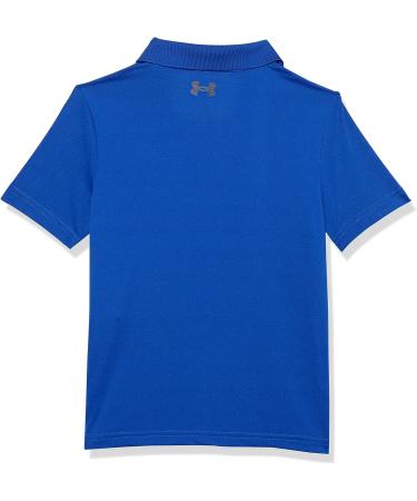 Under Armour Boys' Performance Polo - Royal/Black, Size Large - Buy Online on GoSupps.com