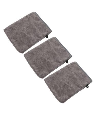 Uonlytech 3pcs Fiber Makeup Remover Gloves & Scrub Mitts for Body & Face - Microfiber Cleansing & Exfoliating Bath Accessories - Buy Online on GoSupps.com