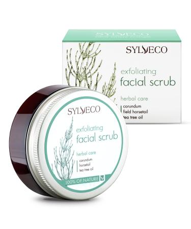 SYLVECO Cleansing Face Scrub 85 g - Creamy Exfoliating Face - Face Scrub Skincare Natural Cosmetics for Women and Men
