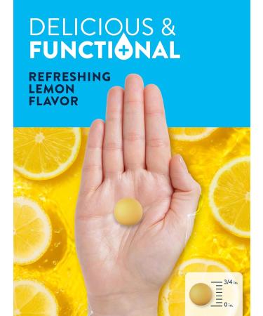 Nature's Truth Electrolyte Gummies for Hydration - Vegan Non-GMO Gluten Free | 48 Count Lemon Flavor Supplement - Buy Online on GoSupps.com