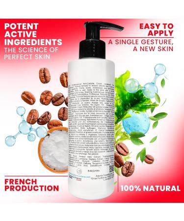 Anti-cellulite Slimming Cream with Seaweed and Caffeine 1000 ml Mobilizes and burns fat Anti-Yo-Yo action In Massage or with Suction Cups. - Buy Online on GoSupps.com