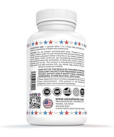 US Nutrients Kidney Bladder Support - Natural Supplement for Urinary Health - Buy Online on GoSupps.com