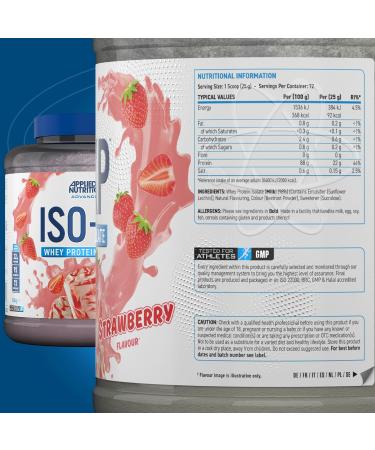 Applied Nutrition ISOXP 1800gr Strawberry - Buy Online on GoSupps.com