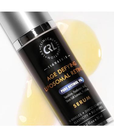 Clinical Resolution Age Defying Liposomal Retinol Serum Reduces Wrinkles Hydrates Firm and Smooth Skin(1.0 fl. oz / 30ml) - Buy Online on GoSupps.com
