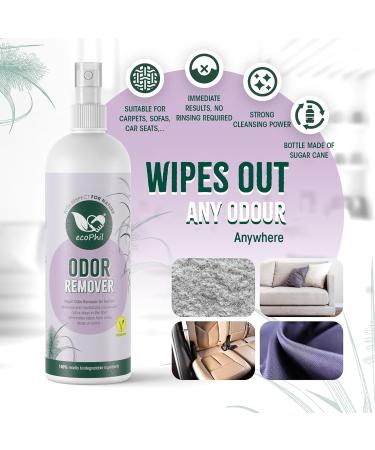 Organic Odor Remover for PETS | Unscented Vegan & Eco-Friendly | Ideal Pet Spray Odor Eliminator for Dog & Cat Urine | Removes Odor from Urine Feces & Vomit | Made in Germany | 500 ML - Buy Online on GoSupps.com