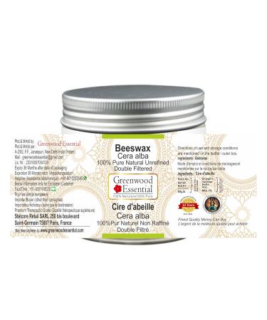 Pure Beeswax 100% Natural Therapeutic Grade - 50gm (1.76 oz) | International Shipping Available - Buy Online on GoSupps.com