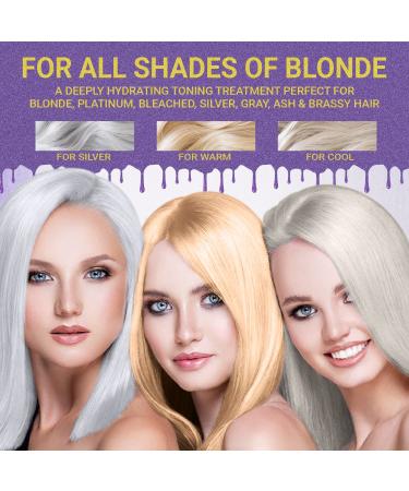 Ultimate Purple Shampoo, Conditioner, and Hair Mask Set for Blonde, Platinum, Bleached, Silver, and Gray Hair - Neutralizes Brassiness and Enhances Color - Buy Online on GoSupps.com