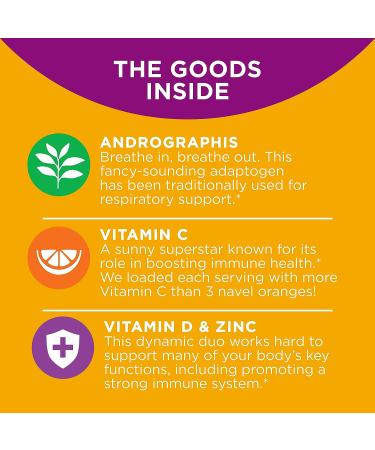 OLLY Ultra Strength Immunity Softgels - Immune & Respiratory Support - 60 Count - Buy Online on GoSupps.com