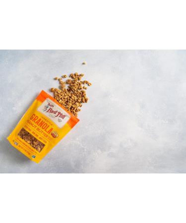 Bob's Red Mill Granola Homestyle au beurre d'arachide sac de 325 ml (lot de 1) certifi sans gluten sans OGM grains entiers - Buy Online on GoSupps.com