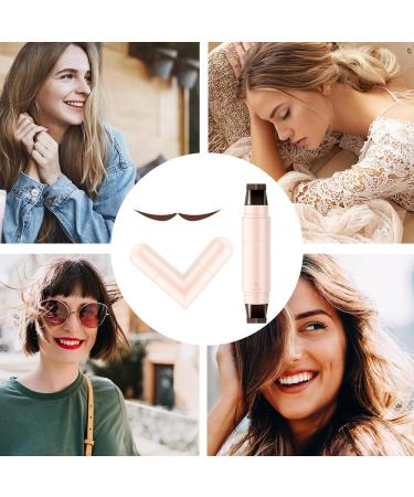 zwxqe Eyeliners Stamps Eyeliner Stencils Pencil Smooth Precision Makeup Pen Multifunctional Beauty Tool Easy Winged Liner Accessory for Girls and Daily Family Routine Brown - Buy Online on GoSupps.com