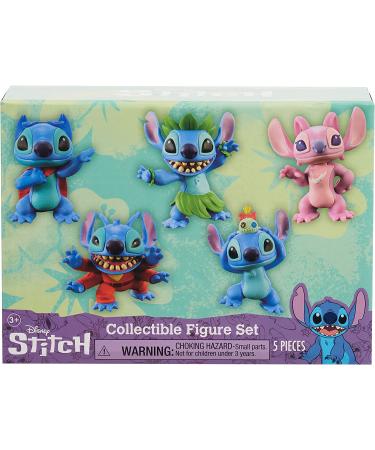 Disney's Lilo & Stitch Collectible Stitch Figure Set 5-Piece by Just Play - Blue - Buy Online on GoSupps.com