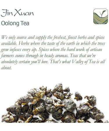Taiwanese Jin Xuan Milk Oolong Tea 100g - Premium Loose Leaf Green Oolong Tea - Buy Online on GoSupps.com