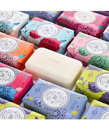 La Chatelaine Luxury Bar Soap - Cherry Almond 7 oz | Natural Shea Formula - Buy Online on GoSupps.com