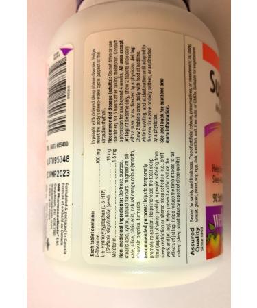 Webber Naturals Super Sleep Natural Formula for Insomnia and Anxiety Tablets (90*2) Twin Pack - Buy Online on GoSupps.com