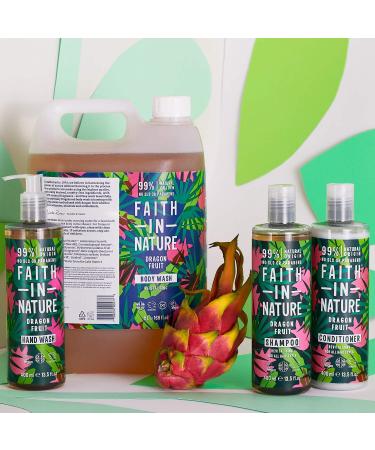 Faith In Nature Natural Dragon Fruit Shampoo and Conditioner Set Revitalising Vegan & Cruelty Free No SLS or Parabens For All Hair Types 2 x 400ml (Pack of 2) Dragon Fruit 2 count (pack of 2) - Buy Online on GoSupps.com