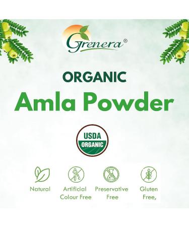 Organic Amla Powder (Amalaki/Indian Gooseberry) - 35.2 Ounce / 2.2 lb - Rich in Vitamin C USDA Organic Lab Tested for Purity Rich in ORAC value 2.2 Pound (Pack of 1) - Buy Online on GoSupps.com